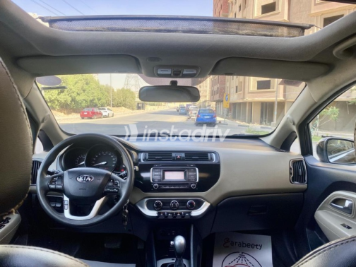 Kia Rio 2015 Petroleum Automatic Used for Sale in Maadi - 6