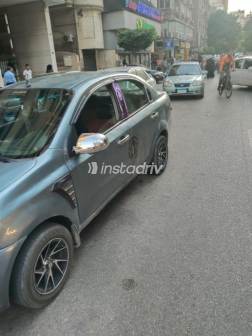 Chevrolet Aveo 2009 Cyan Manual Used for Sale in Giza - 3
