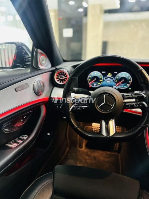 Mercedes E 200 2022 Dark Blue Automatic Used for Sale in Cairo - 9
