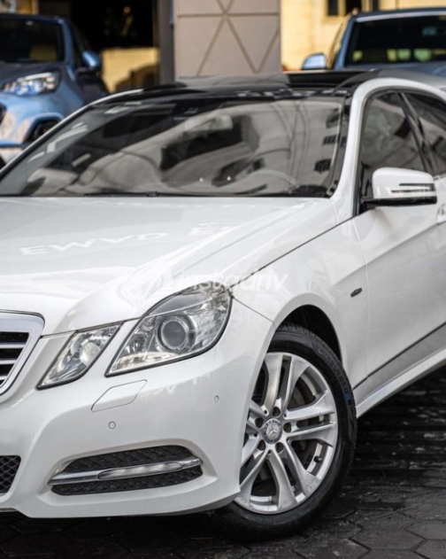مرسيدس E 250 2011 أبيض أوتوماتيك مستعملة للبيع في دمياط - 3