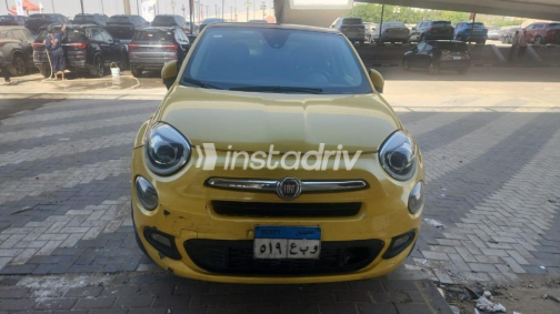 Fiat 500 X 2017 Yellow Automatic Used for Sale in Mokattam - 1