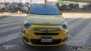 Fiat 500 X 2017 Yellow Automatic Used for Sale in Mokattam