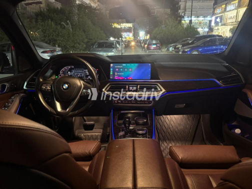بي ام دبليو X5 2020 أسود أوتوماتيك مستعملة للبيع في مدينة نصر - 3