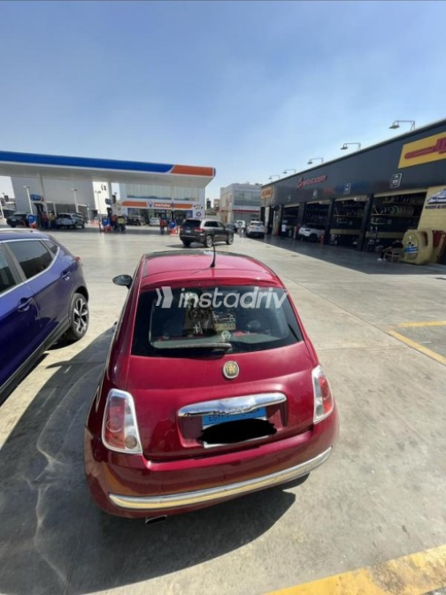 Fiat 500 2010 Red Manual Used for Sale in Greater Cairo ( Cairo + Giza) - 3