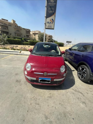 Fiat 500 2010 Red Manual Used for Sale in Greater Cairo ( Cairo + Giza)