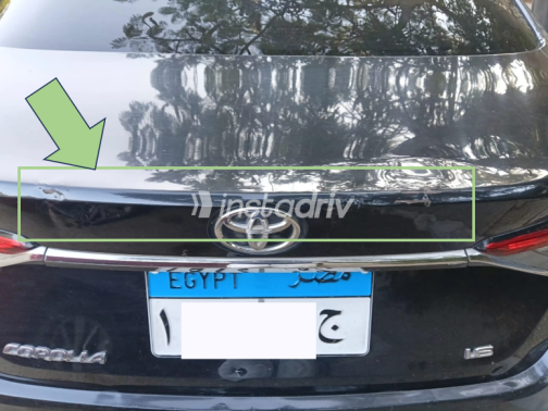 Toyota Corolla 2022 Black Automatic Used for Sale in Greater Cairo ( Cairo + Giza) - 9