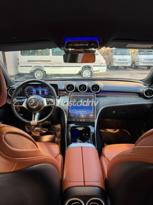 Mercedes C 180 2022 Dark Blue Automatic Used for Sale in Cairo - 8