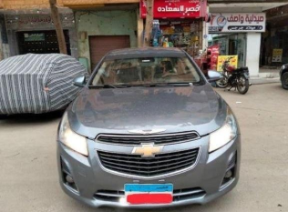 شيفروليه كروز 2015 رمادي أوتوماتيك مستعملة للبيع في بنها