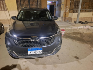 Chery Tiggo 7 2025 Dark Gray Automatic Used for Sale in Greater Cairo ( Cairo + Giza)