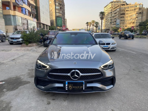 Mercedes C 180 2023 Gray Automatic Used for Sale in Cairo - 6