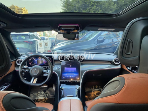 Mercedes C 180 2023 Gray Automatic Used for Sale in Cairo - 8