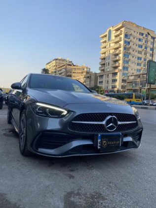 Mercedes C 180 2023 Gray Automatic Used for Sale in Cairo