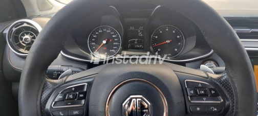 MG 6 2022 Black Automatic Used for Sale in Nasr city - 1