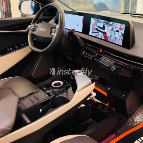 Kia EV6 2024 Red Automatic Used for Sale in Sheikh Zayed City - 7