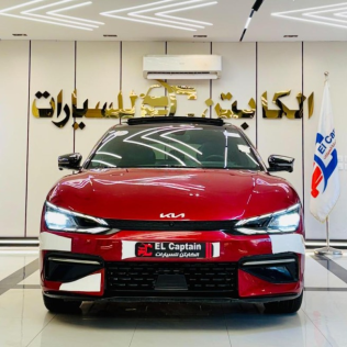 Kia EV6 2024 Red Automatic Used for Sale in Sheikh Zayed City