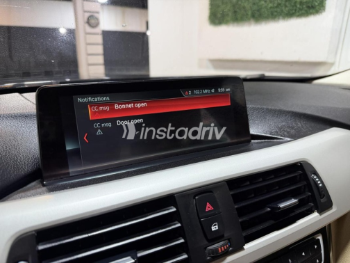 BMW 318 2017 Black Automatic Used for Sale in Cairo - 6