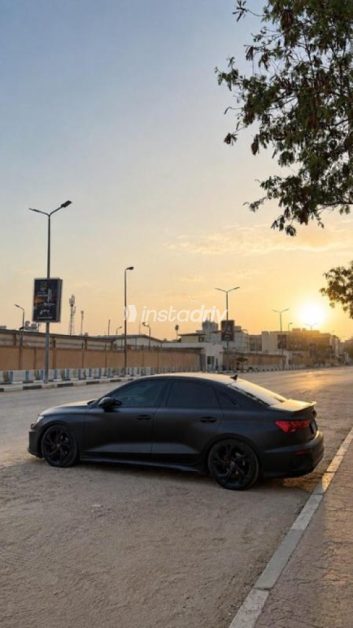 Audi A3 2022 Black Automatic Used for Sale in Cairo - 4