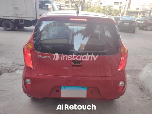 Kia Picanto 2015 Red Automatic Used for Sale in Heliopolis - 2