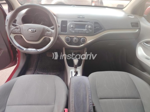 Kia Picanto 2015 Red Automatic Used for Sale in Heliopolis - 6