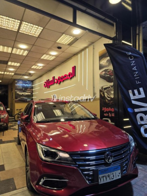 MG 5 2022 Dark Red Automatic Used for Sale in Alexandria - 1