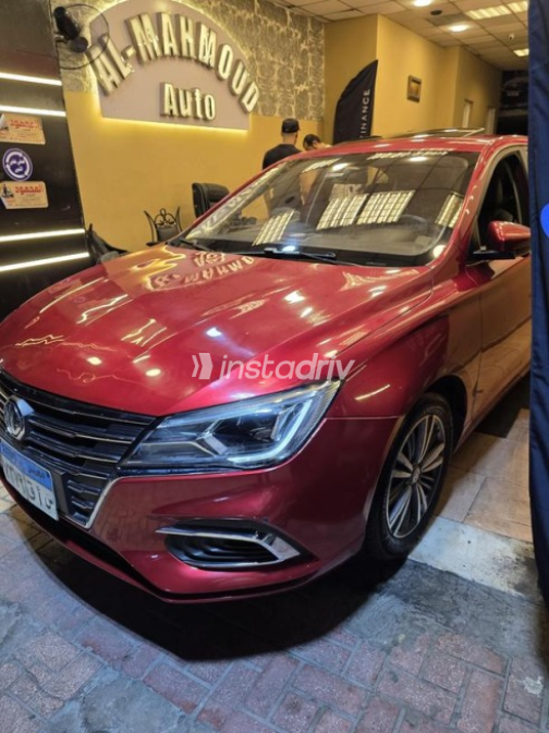 MG 5 2022 Dark Red Automatic Used for Sale in Alexandria - 3