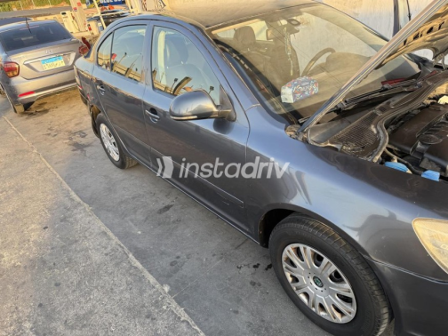 Skoda Fantasia 2010 Dark Gray Automatic Used for Sale in Nasr city - 4