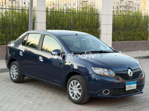 Renault Logan 2016 Dark Blue Automatic Used for Sale in Greater Cairo ( Cairo + Giza) - 1