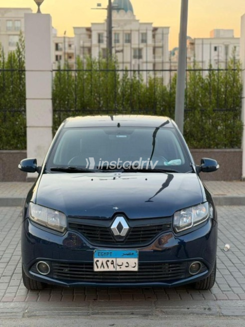 Renault Logan 2016 Dark Blue Automatic Used for Sale in Greater Cairo ( Cairo + Giza) - 2
