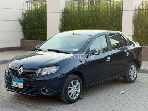 Renault Logan 2016 Dark Blue Automatic Used for Sale in Greater Cairo ( Cairo + Giza) - 4