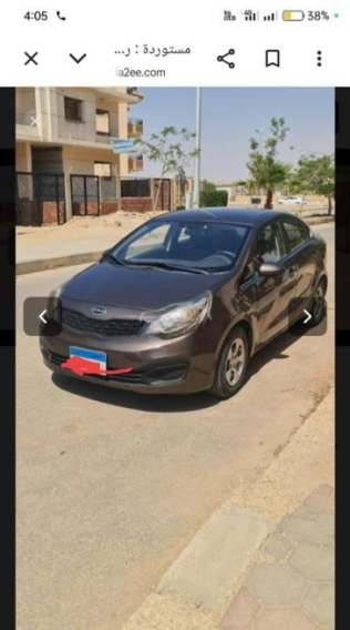Kia Rio 2013 Bronze Automatic Used for Sale in El Katameya