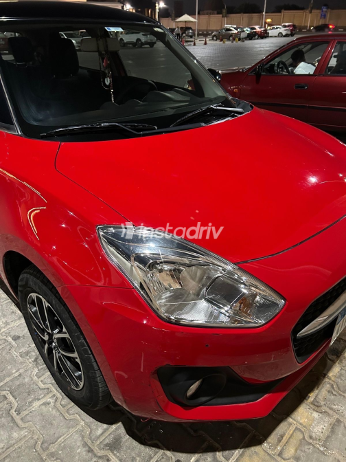 Suzuki Swift 2022 Red Automatic Used for Sale in Greater Cairo ( Cairo + Giza) - 5