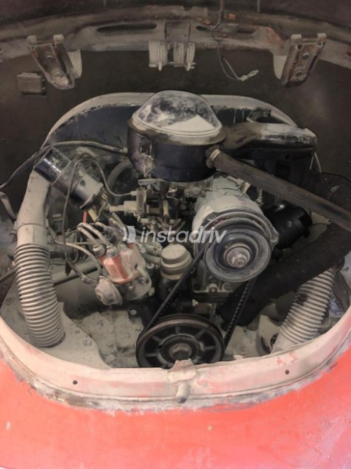 Volkswagen Beetle 1972 Orange Manual Used for Sale in Maadi - 3