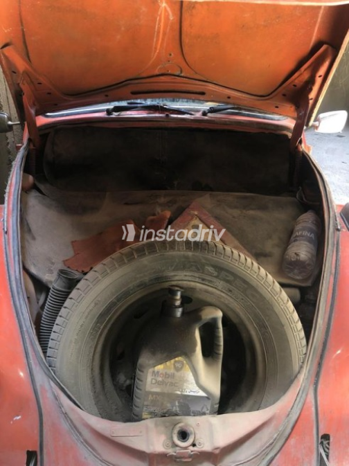 Volkswagen Beetle 1972 Orange Manual Used for Sale in Maadi - 4