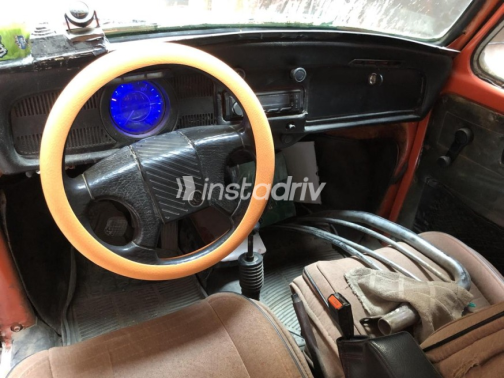 Volkswagen Beetle 1972 Orange Manual Used for Sale in Maadi - 10