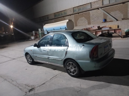 دايو لانوس 2 2005 أخضر يدوي مستعملة للبيع في مدينة بدر - 3