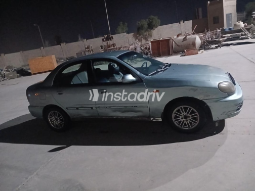 دايو لانوس 2 2005 أخضر يدوي مستعملة للبيع في مدينة بدر - 4