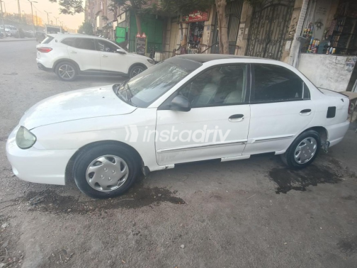 Kia Spectra 2003 White Manual Used for Sale in Cairo - 3