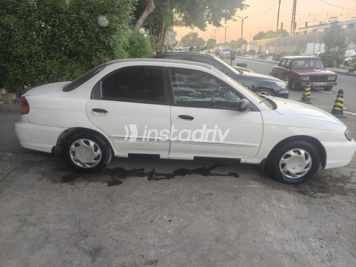Kia Spectra 2003 White Manual Used for Sale in Cairo - 4