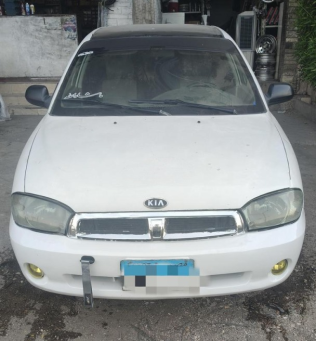 Kia Spectra 2003 White Manual Used for Sale in Cairo