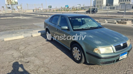 سكودا اوكتافيا A4 2003 أخضر أوتوماتيك مستعملة للبيع في البحر الأحمر - 2