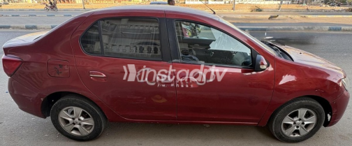 Renault Logan 2015 Dark Red Automatic Used for Sale in Suez  - 3