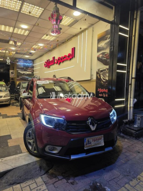 رينو سانديرو  ( ستيب  واى ) 2019 أحمر غامق أوتوماتيك مستعملة للبيع في الإسكندرية - 3