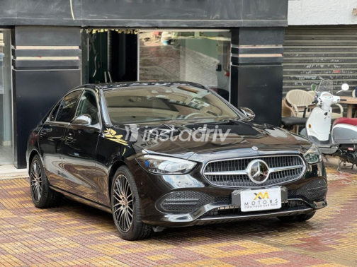 Mercedes C 200 2022 Black Automatic Used for Sale in Heliopolis - 3