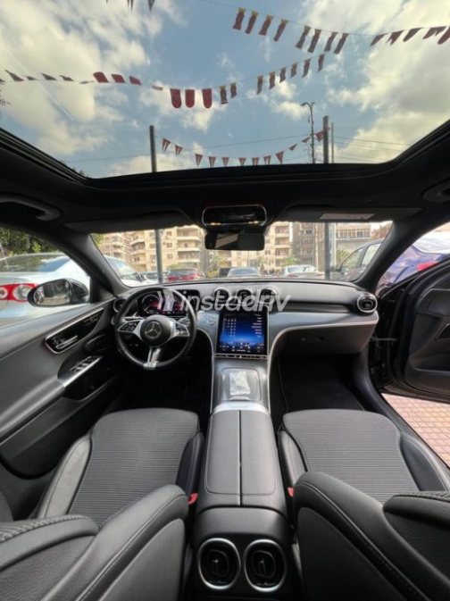 Mercedes C 200 2022 Black Automatic Used for Sale in Heliopolis - 7