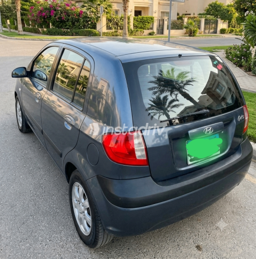 Hyundai Getz 2010 Dark Gray Automatic Used for Sale in Greater Cairo ( Cairo + Giza) - 3