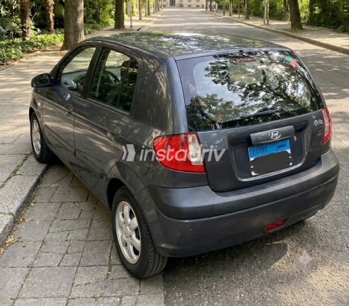 Hyundai Getz 2010 Dark Gray Automatic Used for Sale in Greater Cairo ( Cairo + Giza) - 4