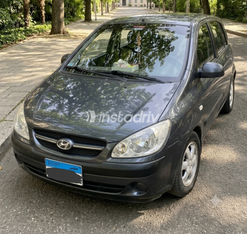 Hyundai Getz 2010 Dark Gray Automatic Used for Sale in Greater Cairo ( Cairo + Giza) - 5