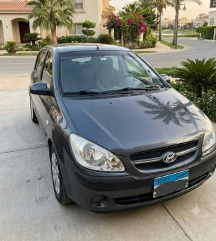Hyundai Getz 2010 Dark Gray Automatic Used for Sale in Greater Cairo ( Cairo + Giza)