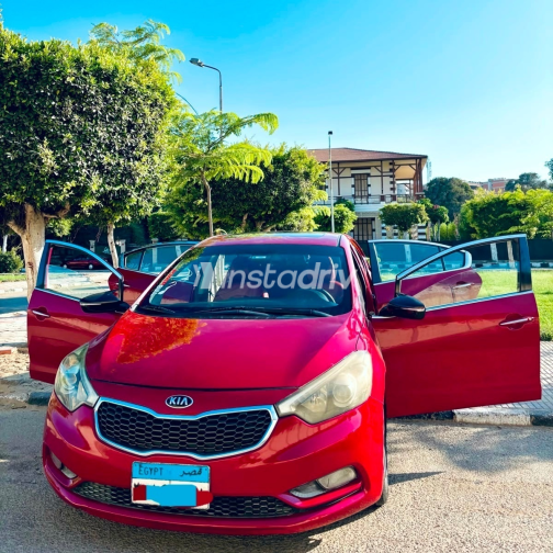 Kia Cerato 2016 Red Automatic Used for Sale in Greater Cairo ( Cairo + Giza) - 1