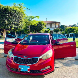 Kia Cerato 2016 Red Automatic Used for Sale in Greater Cairo ( Cairo + Giza)